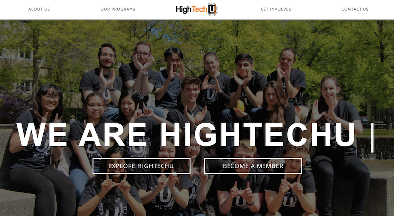 HighTechU website